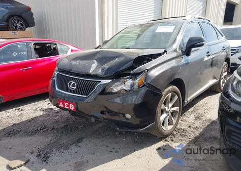 2012 Lexus Rx 350 из США, поврежденный, VIN 2T2ZK1BA5CC075389